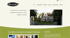 Desktop Screenshot of bloemenweeldelimburg.be